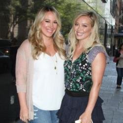 Haylie and Hilary Duff