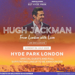 Hugh Jackman is set to star at BST Hyde Park