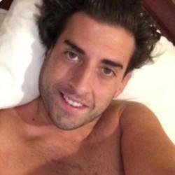 James 'Arg' Argent selfie from rehab (c) Instragram