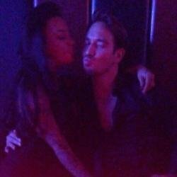 James Lock caught with Sallie Axl (c) Twitter