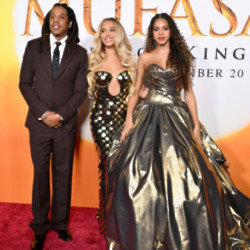 Jay-Z, Beyonce and Blue Ivy Carter stepped out at the Mufasa: The Lion King premiere