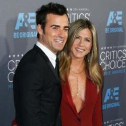 Jennifer Aniston and Justin Theroux at the Critics Choice Movie Awards