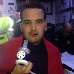 Jessica Wright and Ricky Rayment in car accident