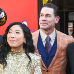 John Cena taught Awkwafina how to punch him in the face