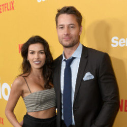 Justin Hartley married wife Sofia Pernas while wearing bathing suits