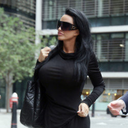 Katie Price arrives at court