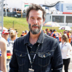 Keanu Reeves has made his professional racing debut