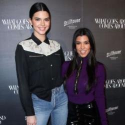 Kendall Jenner and Kourtney Kardashian