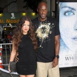 Khloé Kardashian and Lamar Odom in 2009