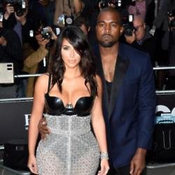 Kanye and Kim 