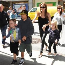 The Jolie-Pitt family