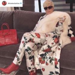 Kris Jenner (c) Instagram 