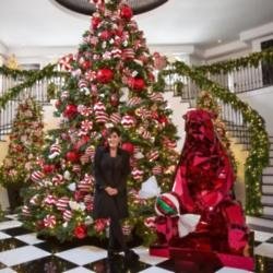 Kris Jenner's Christmas decorations