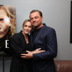 Leonardo DiCaprio introduced Kate Winslet at the Lee screening