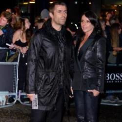 Liam Gallagher and Debbie Gwyther at the GQ Awards