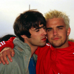 Liam Gallagher and Robbie Williams were once friends