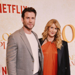 Liam Hemsworth and Laura Dern hit it off immediately