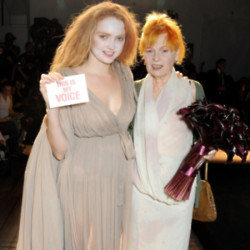 Lily Cole bonded with Dame Vivienne Westwood over their environmental activism