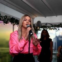 Louisa Johnson at Amazon's #NowItsSummer store launch