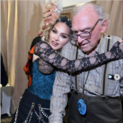 Madonna and her dad Silvio (c) Instagram