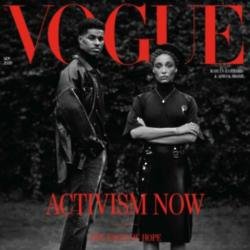 Marcus Rashford and Adwoa Aboah cover Vogue