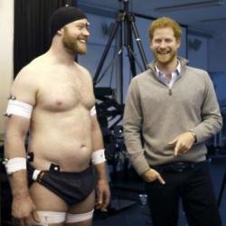 Matthew Attwood and Prince Harry