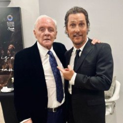 Matthew McConaughey wants Sir Anthony Hopkins to be named Sexiest Man Alive (c) Instagram