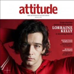 Matty Healy covers Attitude's The Activists and Allies issue