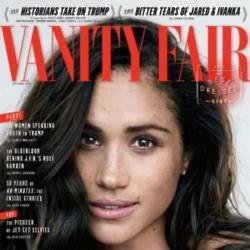 Meghan Markle on the cover of Vanity Fair magazine