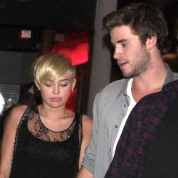 Miley Cyrus and Liam Hemsworth