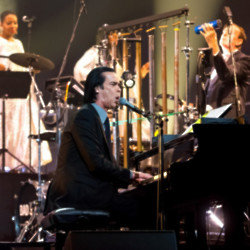 Nick Cave and the Bad Seeds performing at The O2