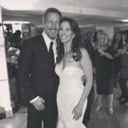 Nick Feeney and Andrea McLean (c) Instagram