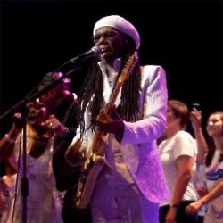 Nile Rodgers at GoThinkBig show