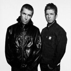 Reunited brothers Liam and Noel Gallagher