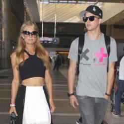 Paris Hilton and River Viiperi