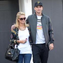 Paris Hilton and River Viiperi