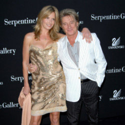 Penny Lancaster and Rod Stewart