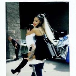 Pete Davidson and Ariana Grande (c) Instagram 