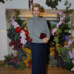 Pixie Geldof kept her rainbow wedding dress hanging in her sitting room for about a year and a half