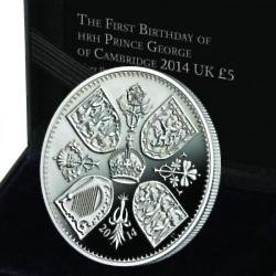 Prince George's commemorative coin