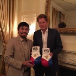 Manny Pacquiao and Prince Harry