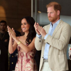 Prince Harry and Meghan, Duchess of Sussex attended a ‘social and emotional gym’ during a visit to schoolchildren in Colombia