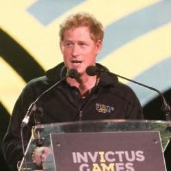 Prince Harry at the Invictus Games opening ceremony