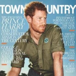 Prince Harry for Town and Country magazine