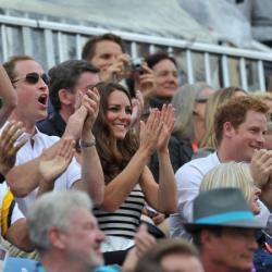 Prince William, Catherine and Prince Harry 