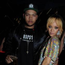 Rihanna and her brother Rorrey