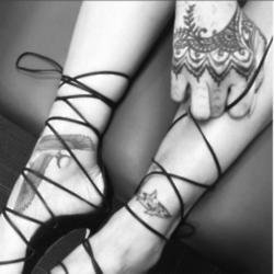 Rihanna's tattoo (c) Instagram