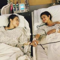Francia Raisa and Selena Gomez (c) Instagram