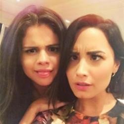 Selena Gomez and Demi Lovato (c) Instagram