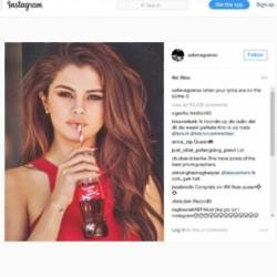 Selena Gomez's most liked Instagram post